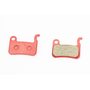 Гальмівні колодки Disk-brake (Shimano LX BR-M655,765,775, XT BR-755,965,966,975, XTR M965/966, Saint M800), червоні PAD-02