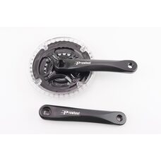 Шатуны "квадрат" 170мм, 42.34.24T МТВ, алюминиевые, черные MA-AC49