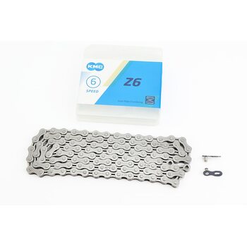 Цепь приводная 1/2х3/32х114L 6 скоростей, серая Z6