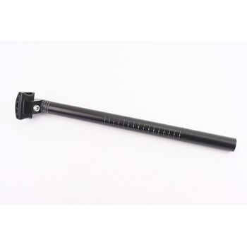 Труба сиденья MTB 25,4х400мм, алюминиевая, черная