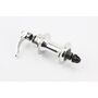 Втулка передняя MTB алюминиевая 14Gx36H, Disk-brake (резьба), 2 пром-подшипника 6200 2RS, крепл. эксцентрик