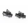 Тормоз Disk-brake передний (F160/R140мм)+задний (F180/R160мм), диски 160мм, крепл. 6 болтов, чёрный DX-2019