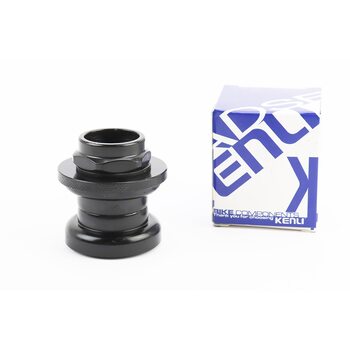 Рулевая колонка 1" (30/25.4x30/27) резьбовой вилки, чёрные KL-B202