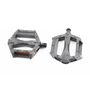 Педали BMX 9/16" (90x75x20mm) пластиковые, черные (без подшипников)