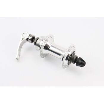 Втулка передняя MTB алюминиевая 14Gx36H, Disk-brake (резьба), 2 пром-подшипника 6200 2RS, крепл. эксцентрик