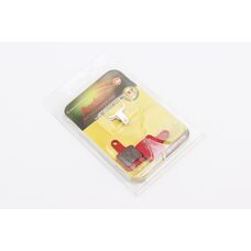 Гальмівні колодки Disk-brake (SR Suntour mechanical), червоні YL-1040