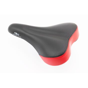 Сиденье MTB, чёрно-красное GS-589