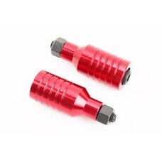 Пеги для самоката 55 мм, алюмінієві, червоні, к-кт