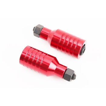 Пеги для самоката 55 мм, алюминиевые, красные, к-кт