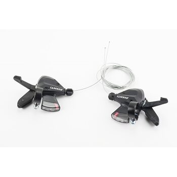 Перемикачі (манетка) 3x8 швидкості, чорні SL-03