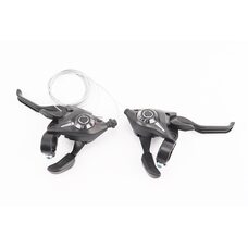 Перемикачі (моноблок) 3x7 швидкості, чорні копія (ST-EF 51), від 10шт -20%