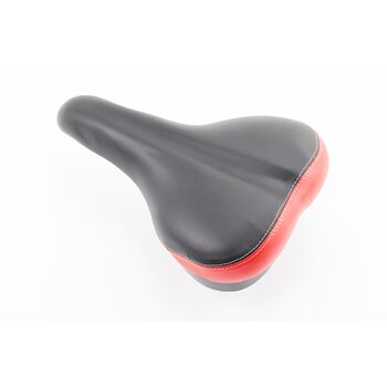 Сидение MTB 255x170мм, черно-красное AFT-47