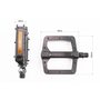 Педали MTB широкие 9/16" (110x102x22mm) алюминиевые, чёрные NWL-303