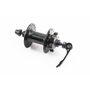 Втулка передня MTB алюмінієва 14Gx32H, Disk-brake, 2 пром-підшипники 6200 2RS, кріпл. ексцентрик, чорна FB-A291В