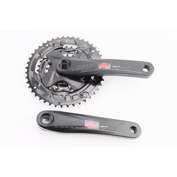 Шатуны "квадрат" 170мм, 44.32.22T MTB, алюминиевые, чёрные NSA-3007