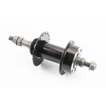 Втулка задня MTB 14Gx36H під вільнобіг, Disk-brake, кріпл. гайка чорна SF-A25R