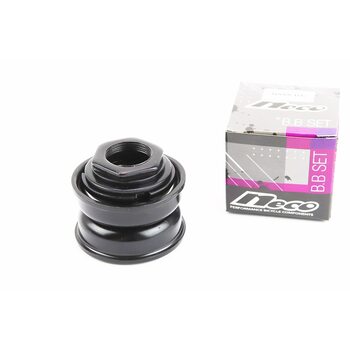 Кріплення каретки BMX з чашками Ø43,1мм, чорне B888