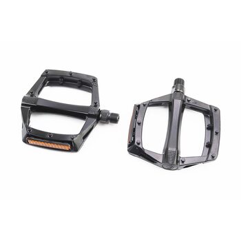 Педали MTB широкие 9/16" (112x109x24mm) алюминиевые, чёрные NWL-221