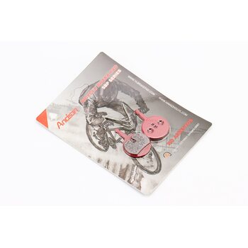 Тормозные колодки Disk-brake (Avid Ball Bearing 5), красные YL-1018