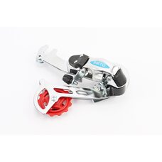 Перемикач ланцюга задній 6/7зв. кріпл. гачок, хром