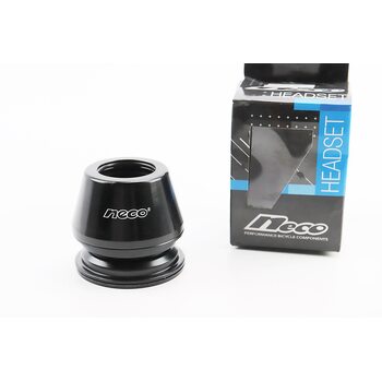 Кермова колонка 1-1/8" (44/28.6x44/30) різьбової вилки, висока, чорні H112N