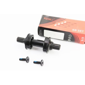 Каретка "шлицы BMX 8T-19мм" 150мм, 2 пром-подшипники (19*41,28*11), KL-06F (American Type)