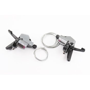 Переключатели (манетка) 3x8 скорости, черные SL-KD-30