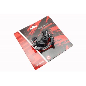 Гальмівний супорт задній (F180/R160мм), чорний DSC-710