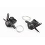 Перемикачі (манетка) 3x8 швидкості, чорні SL-KD-30