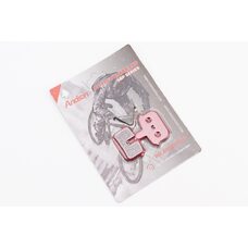 Гальмівні колодки Disk-brake (Kugoo G-Booster,M5,V1,G2 Pro, Bolids Boli-BB8), червоні YL-1059