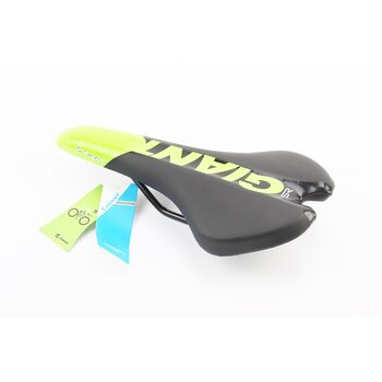 Сиденье MTB 280x140мм, чёрно-салатовое, НЕ оригинал