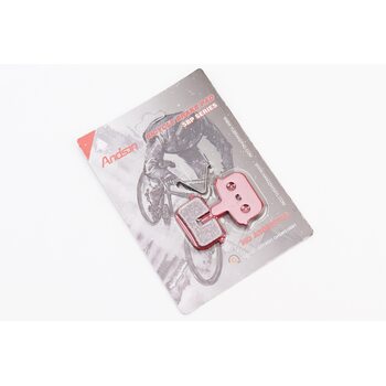Тормозные колодки Disk-brake (Kugoo G-Booster,M5,V1,G2 Pro, Bolids Boli-BB8), красные YL-1059