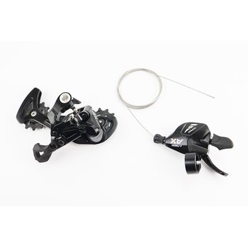 Комплект переключения (групсет) 1x12 скоростей, черные AX, 2 детали