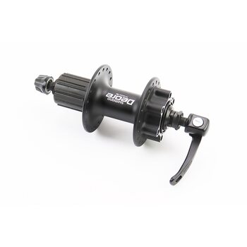 Втулка задняя MTB алюминиевая 14Gx36H под кассету 8-10зв, Disk-brake, крепл. эксцентрик, чёрная DEORE FH-M525A