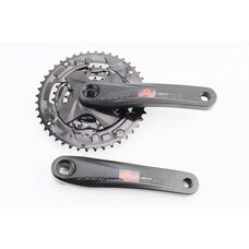 Шатуны "квадрат" 170мм, 44.32.22T MTB, алюминиевые, чёрные NSA-3007