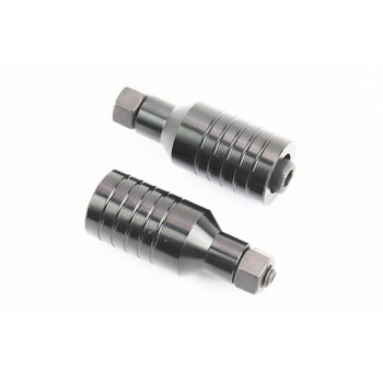 Пеги для самоката 55 мм, алюминиевые, черные, к-кт