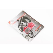 Тормозные колодки Disk-brake (Hope Mini, GIANT DA3,DA5), красные YL-1031