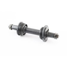 Каретка "квадрат" MTB 125мм, подшипник Ø6,35х9 шариков, под гайку, чёрная