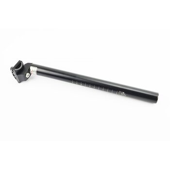 Труба сидіння MTB 27,2х350мм, алюмінієва, чорна SPT-06