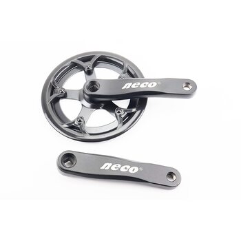 Шатуни "квадрат" 152мм, 42T CHILD, чорні HX-A-AM-111