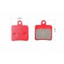 Тормозные колодки Disk-brake (Hope Mini, GIANT DA3,DA5), красные YL-1031