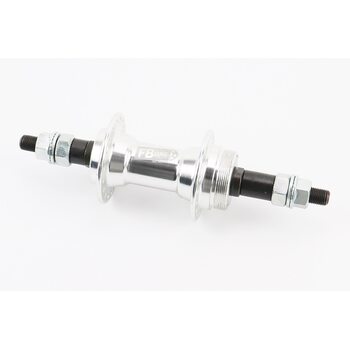 Втулка задняя MTB алюминиевая 14Gx36H под вольнобег, V-brake, крепл. гайка