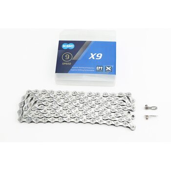 Ланцюг приводний 1/2х11/128х116L 9 швидкостей, сріблястий X9 EPT