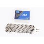 Ланцюг приводний 1/2х11/128х114L 10 швидкостей, сріблясто-чорна X10