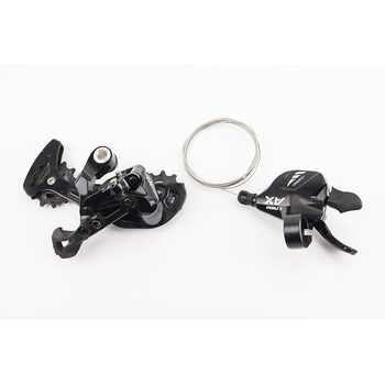 Комплект переключения (групсет) 1x13 скоростей, черные AX, 2 детали