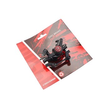 Гальмівний супорт задній (F180/R160мм), чорний DSC-730R