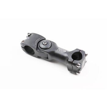 Винос керма MTB регульований 28,6x25,4х110мм, алюмінієвий, чорний AS-822