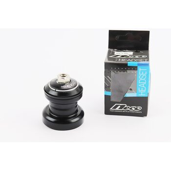 Рулевая колонка BMX 1-1/8" (34/28,6x34/30) безрезьбовой вилки, чёрные H879