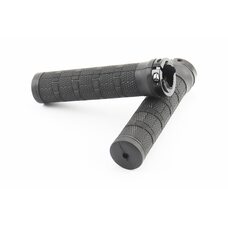 Ручки керма 130мм з затискачем Lock-On, чорні