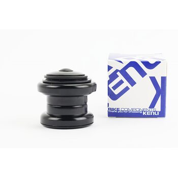 Рулевые чашки 1-1/8" (34/28,6x34/30) безрезьбовой вилки, черные KL-B207